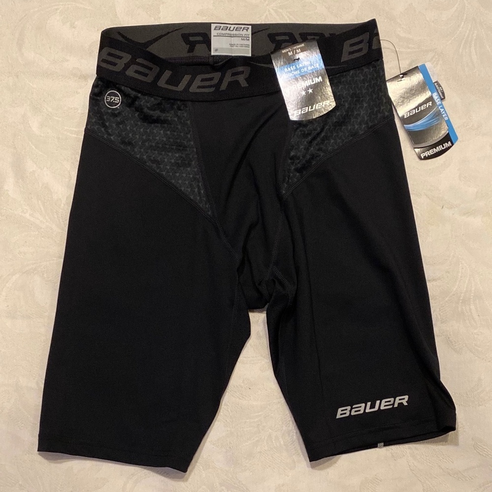 Bauer Hockey Compression Workout Shorts Men’s Med